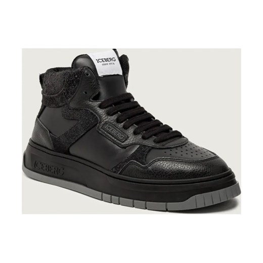 Iceberg Skórzane sneakersy UOMO 22E ze sklepu Gomez Fashion Store w kategorii Buty sportowe męskie - zdjęcie 186279962
