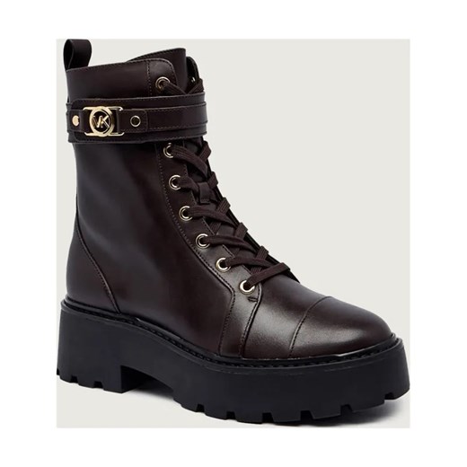 Michael Kors Skórzane botki na platformie MANDY ze sklepu Gomez Fashion Store w kategorii Botki - zdjęcie 186280011