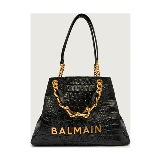 Balmain Skórzana torebka na ramię 1945 SOFT SMALL ze sklepu Gomez Fashion Store w kategorii Torebki damskie - zdjęcie 186280020