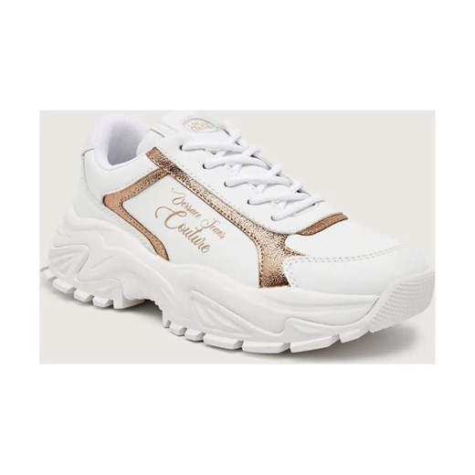 Versace Jeans Couture Sneakersy FONDO HIKER DIS. SV6 | z dodatkiem skóry ze sklepu Gomez Fashion Store w kategorii Buty sportowe damskie - zdjęcie 186280052