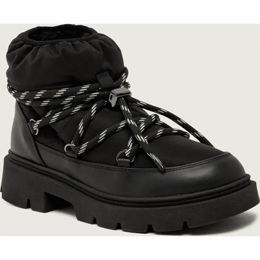 INUIKII Śniegowce BIKER PUFFER | z dodatkiem skóry Inuikii 40 Gomez Fashion Store