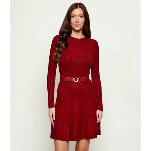 GUESS Sukienka z paskiem HANA ze sklepu Gomez Fashion Store w kategorii Sukienki - zdjęcie 186280141