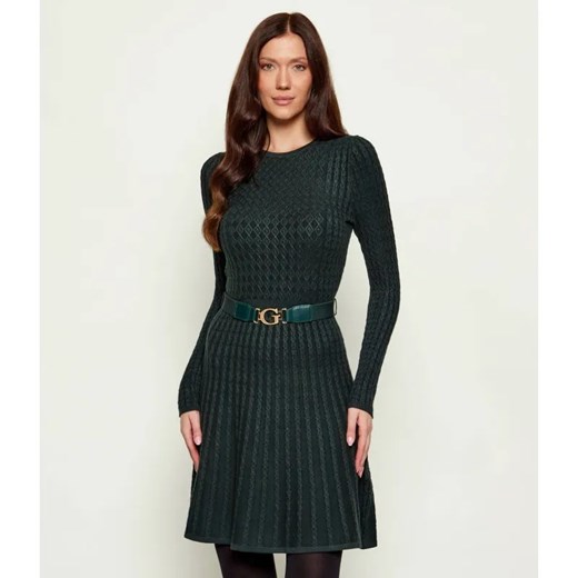 GUESS Sukienka z paskiem HANA ze sklepu Gomez Fashion Store w kategorii Sukienki - zdjęcie 186280144