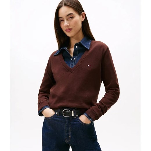 Tommy Jeans Sweter ESSENTIAL | Regular Fit ze sklepu Gomez Fashion Store w kategorii Swetry damskie - zdjęcie 186280161