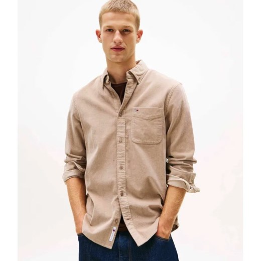 Tommy Jeans Sztruksowa koszula | Regular Fit ze sklepu Gomez Fashion Store w kategorii Koszule męskie - zdjęcie 186280211