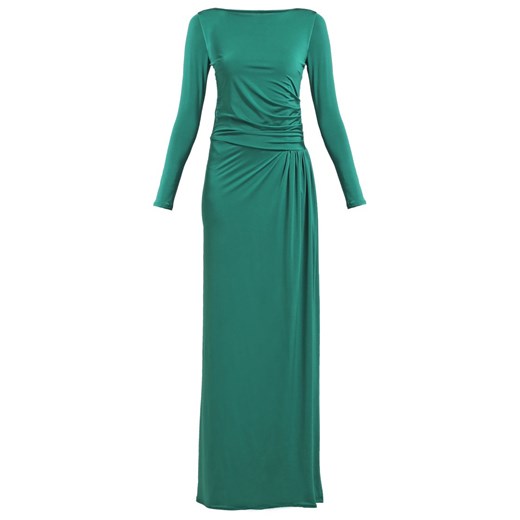 CoutureOne GOYA Sukienka z dżerseju smaragd zalando niebieski abstrakcyjne wzory