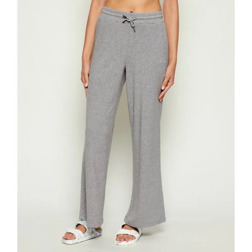 Karl Lagerfeld Spodnie dresowe Signature Lurex | Loose fit ze sklepu Gomez Fashion Store w kategorii Spodnie damskie - zdjęcie 186281482