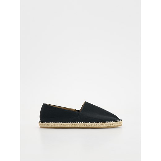 Reserved - Espadryle z plecionką - czarny ze sklepu Reserved w kategorii Espadryle męskie - zdjęcie 186282064