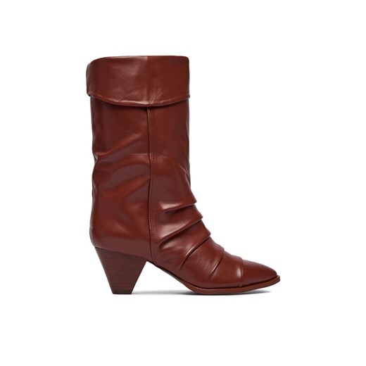 Botki Badura EO-APRIL-25FW218-1 Brązowy ze sklepu eobuwie.pl w kategorii Botki - zdjęcie 186283324