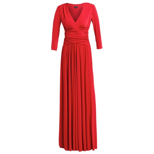 CoutureOne ROMY Długa sukienka rot zalando czerwony abstrakcyjne wzory