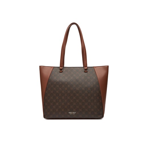 Nine West Torebka EO-WYOMING-LDA8449 Brązowy ze sklepu MODIVO w kategorii Torby Shopper bag - zdjęcie 186283803