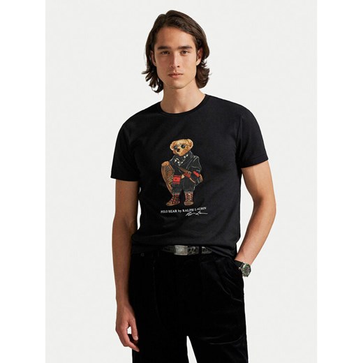 Polo Ralph Lauren T-Shirt 710P00094001 Czarny Custom Slim Fit ze sklepu MODIVO w kategorii T-shirty męskie - zdjęcie 186283872