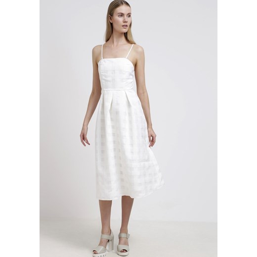 Glamorous Sukienka letnia white zalando bialy Odzież