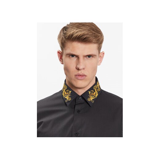 Versace Jeans Couture Koszula 74GAL2SB Czarny Regular Fit 50 MODIVO