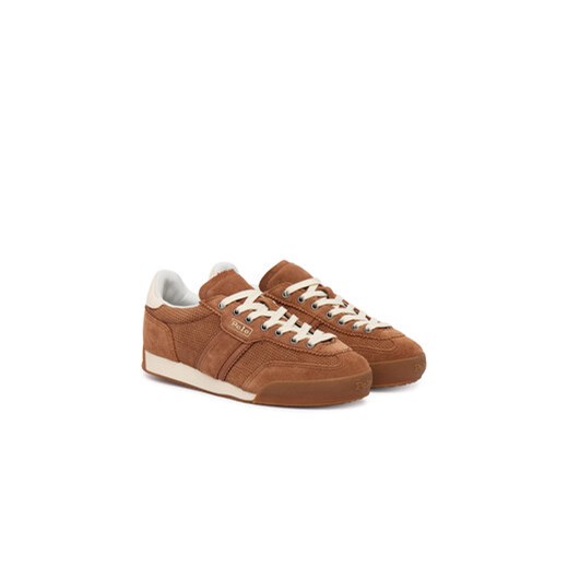 Polo Ralph Lauren Sneakersy Hester Trainer 804P01365002 Brązowy Polo Ralph Lauren 40 MODIVO