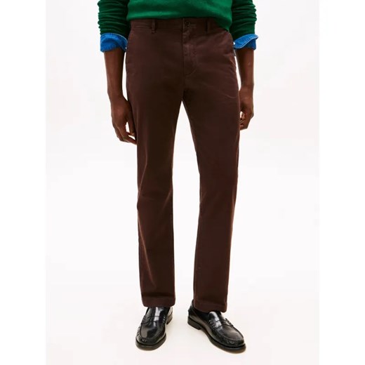 Tommy Hilfiger Spodnie chino Denton | Straight fit ze sklepu Gomez Fashion Store w kategorii Spodnie męskie - zdjęcie 186285662