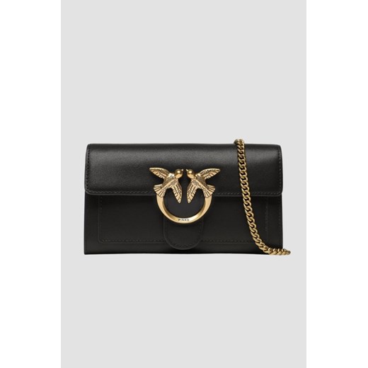 PINKO Czarny torebka Love One Wallet C Vitello AW25 ze sklepu outfit.pl w kategorii Kopertówki - zdjęcie 186285714