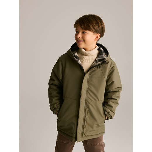 Reserved - Kurtka dwustronna - jasny zielony ze sklepu Reserved w kategorii Kurtki chłopięce - zdjęcie 186286662