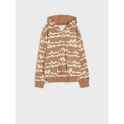 Sinsay - Bluza rozpinana - beżowy Sinsay 146 (10-11 l) Sinsay