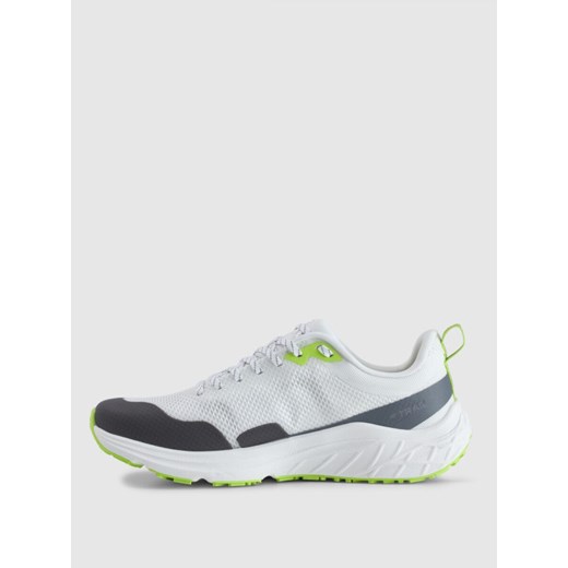 Męskie buty do biegania w terenie Original Trail 4F 4FRSS25FSPOM144 - białe ze sklepu Sportstylestory.com w kategorii Buty sportowe męskie - zdjęcie 186288460