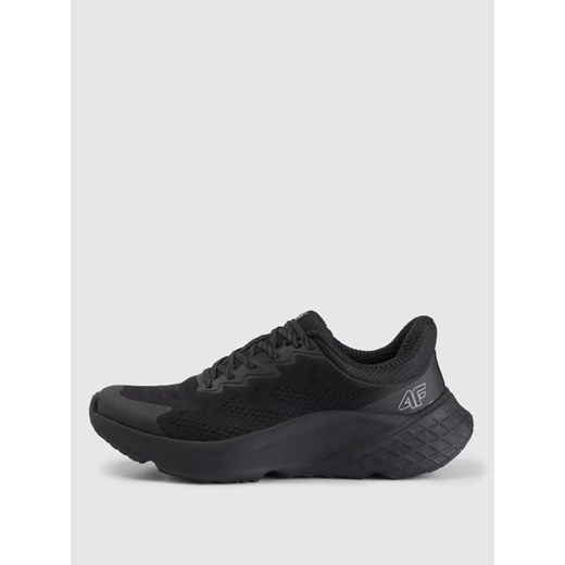 Męskie buty do biegania 4F Freemove Elevated Mesh 4FRSS25FSPOM164 - czarne ze sklepu Sportstylestory.com w kategorii Buty sportowe męskie - zdjęcie 186288504