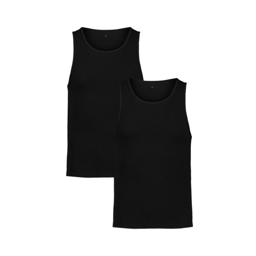 Męski tank top (2-pack) Under Armour Performance Tank Underwear Shirt - czarny ze sklepu Sportstylestory.com w kategorii T-shirty męskie - zdjęcie 186288532