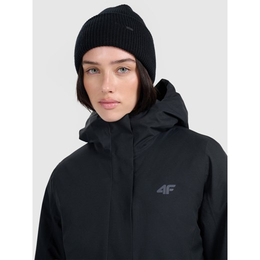 Damska parka zimowa 4F FRAW25TTJAF1027 - czarna S Sportstylestory.com