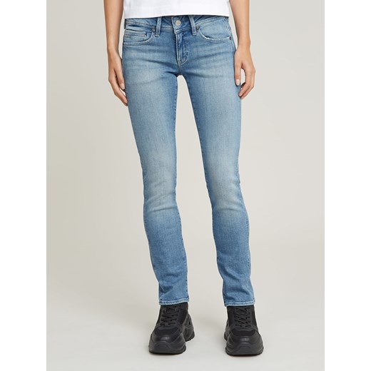 G-Star Dżinsy &quot;Midge&quot; - Slim fit - w kolorze błękitnym ze sklepu Limango Polska w kategorii Jeansy damskie - zdjęcie 186289342
