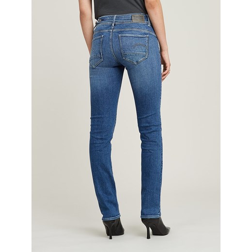 G-Star Dżinsy "Midge" - Slim fit - w kolorze niebieskim W32/L30 wyprzedaż Limango Polska
