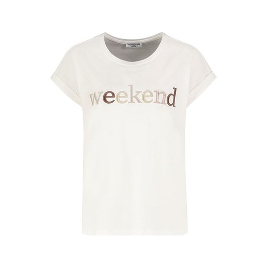 Eight2Nine Koszulka w kolorze białym ze sklepu Limango Polska w kategorii Bluzki damskie - zdjęcie 186289804