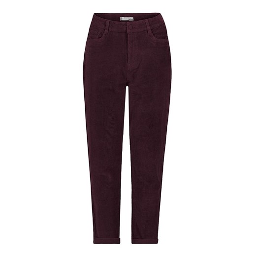 Eight2Nine Spodnie sztruksowe w kolorze bordowym XL okazyjna cena Limango Polska