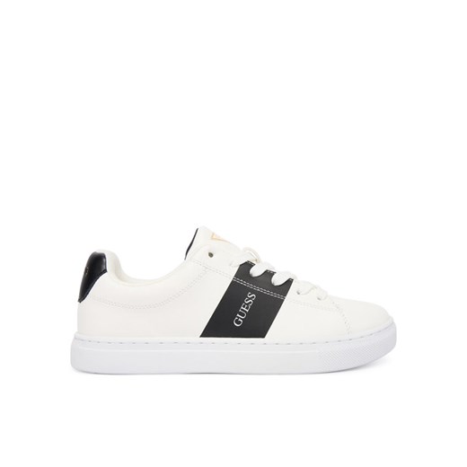 Sneakersy Guess L5BZ07 WO120 Biały ze sklepu eobuwie.pl w kategorii Buty sportowe dziecięce - zdjęcie 186290242
