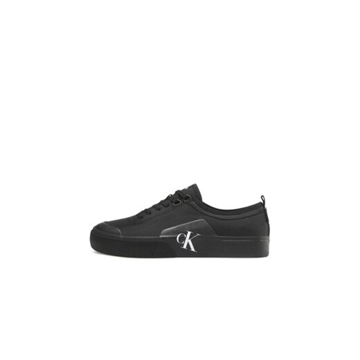 Trampki Calvin Klein Jeans Skater Vulc Laceup Low Ny YM0YM00459 Czarny 44 eobuwie.pl