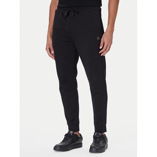 BOSS Spodnie dresowe Future 50543860 Czarny Regular Fit ze sklepu MODIVO w kategorii Spodnie męskie - zdjęcie 186290884