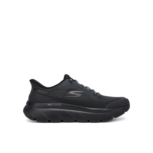 Skechers Sneakersy Go Walk Max Cushioning Hyper Burst 217128 BBK Czarny ze sklepu MODIVO w kategorii Buty sportowe męskie - zdjęcie 186290913