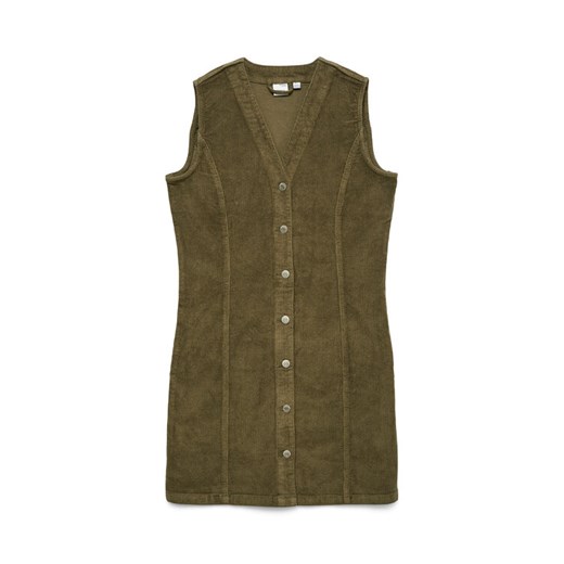 Vero Moda Sukienka codzienna Eden 10333959 Zielony Regular Fit ze sklepu MODIVO w kategorii Sukienki - zdjęcie 186290922