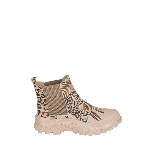 Streetfly Skórzane sztyblety ze wzorem ze sklepu Limango Polska w kategorii Workery damskie - zdjęcie 186292384