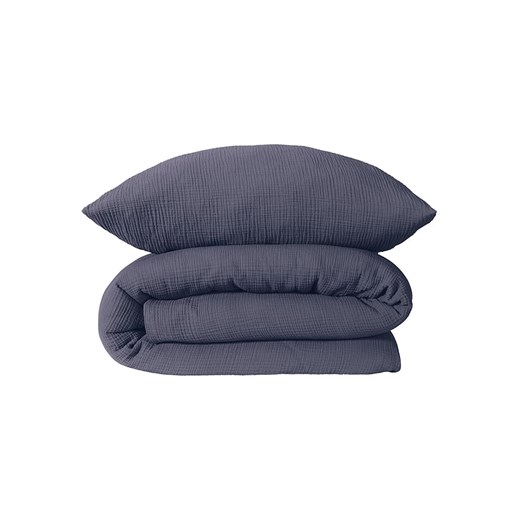 Schiesser Komplet pościeli muślinowej &quot;Molly&quot; w kolorze granatowym ze sklepu Limango Polska w kategorii Pościele - zdjęcie 186292443