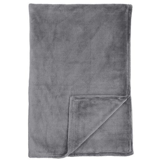 Schiesser Koc "Mia" w kolorze ciemnoszarym Schiesser 150x200 cm wyprzedaż Limango Polska