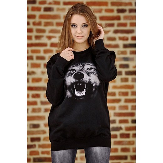 Bluza marki UNDERWORLD unisex Wolf ze sklepu morillo w kategorii Bluzy damskie - zdjęcie 186293002
