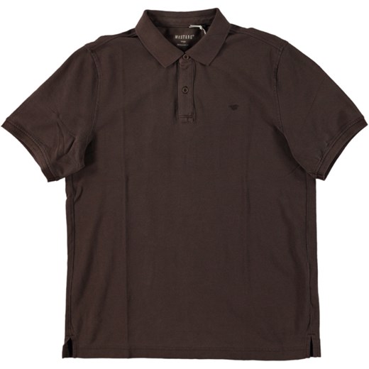 Męski T-Shirt Mustang Style Pablo PC Polo Hot Fudge 1016297 3382 ze sklepu YouNeedit.pl w kategorii T-shirty męskie - zdjęcie 186293283