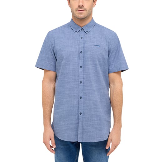 Męska Koszula Mustang Style Berkeley Middle Blue Two Tone 1016252 12722 ze sklepu YouNeedit.pl w kategorii Koszule męskie - zdjęcie 186293294