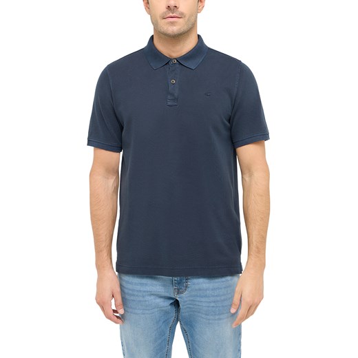 Męski T-Shirt Mustang Style Pablo PC Polo Dark Sapphire 1016297 4136 ze sklepu YouNeedit.pl w kategorii T-shirty męskie - zdjęcie 186293423