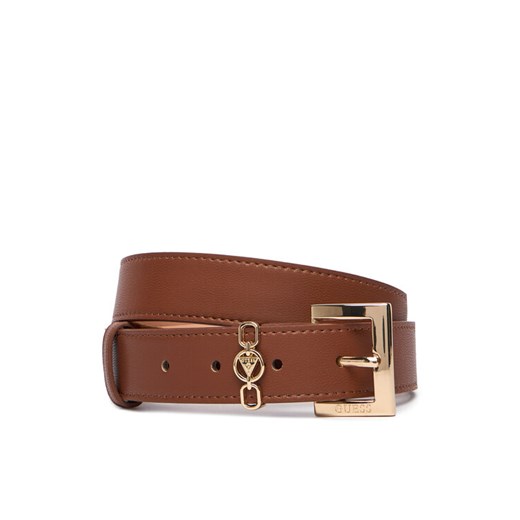 Pasek Damski Guess BW9293 P5430 Brązowy ze sklepu eobuwie.pl w kategorii Paski damskie - zdjęcie 186294444
