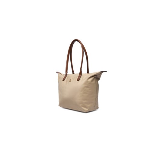 Torebka Tommy Hilfiger Popette Tote AW0AW17711 Brązowy Tommy Hilfiger OS eobuwie.pl