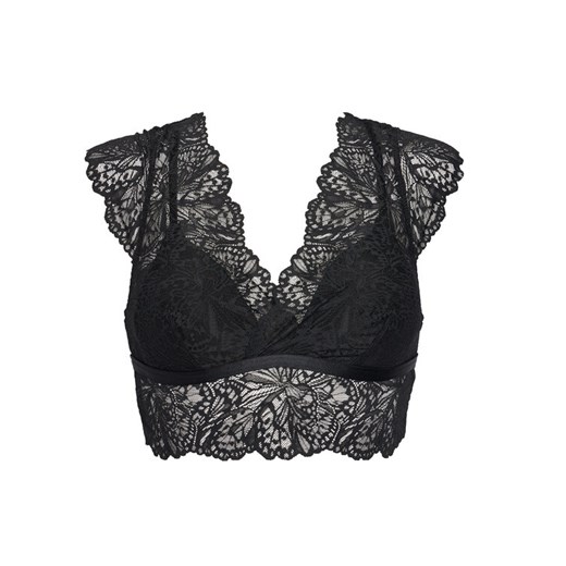 Hunkemöller Biustonosz top Posie 302448 Czarny ze sklepu MODIVO w kategorii Biustonosze - zdjęcie 186294744