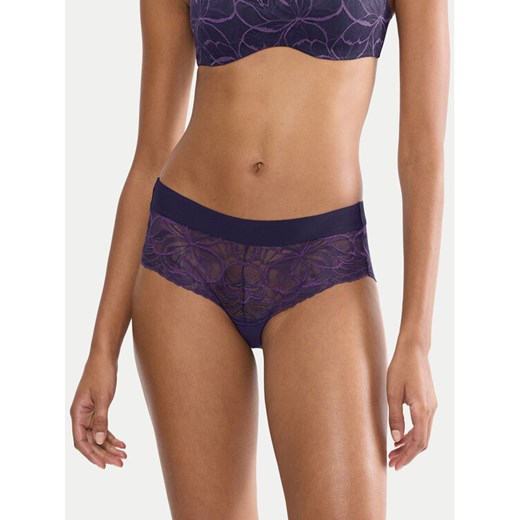 Triumph Bokserki Illusion 10219748 Niebieski ze sklepu MODIVO w kategorii Majtki damskie - zdjęcie 186294750