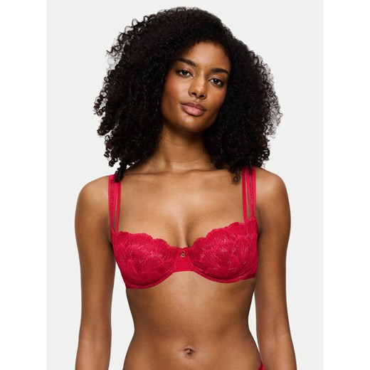 Triumph Biustonosz balkonetka Palina Moonlight Kiss 10224870 Czerwony ze sklepu MODIVO w kategorii Biustonosze - zdjęcie 186294810