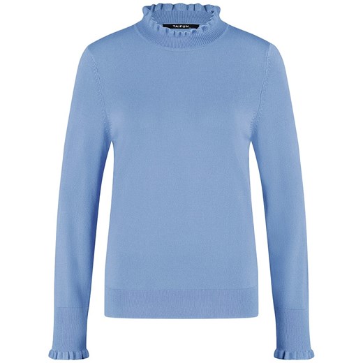 TAIFUN Sweter w kolorze błękitnym ze sklepu Limango Polska w kategorii Swetry damskie - zdjęcie 186295832