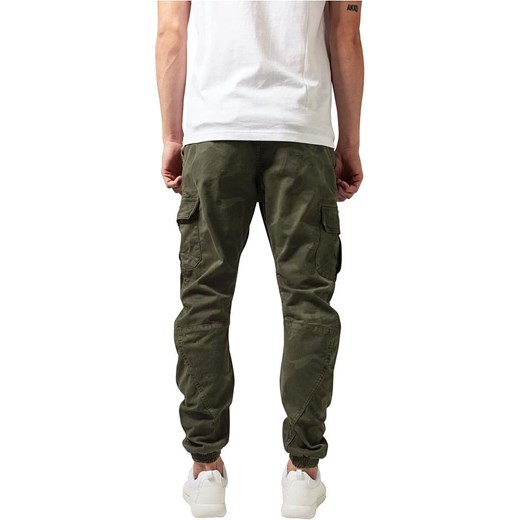Urban Classics Bojówki w kolorze khaki Urban Classics W36 wyprzedaż Limango Polska